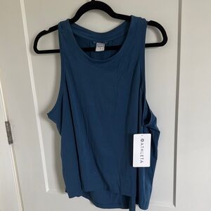 Athleta Blue With Ease Women's Tank Top XL